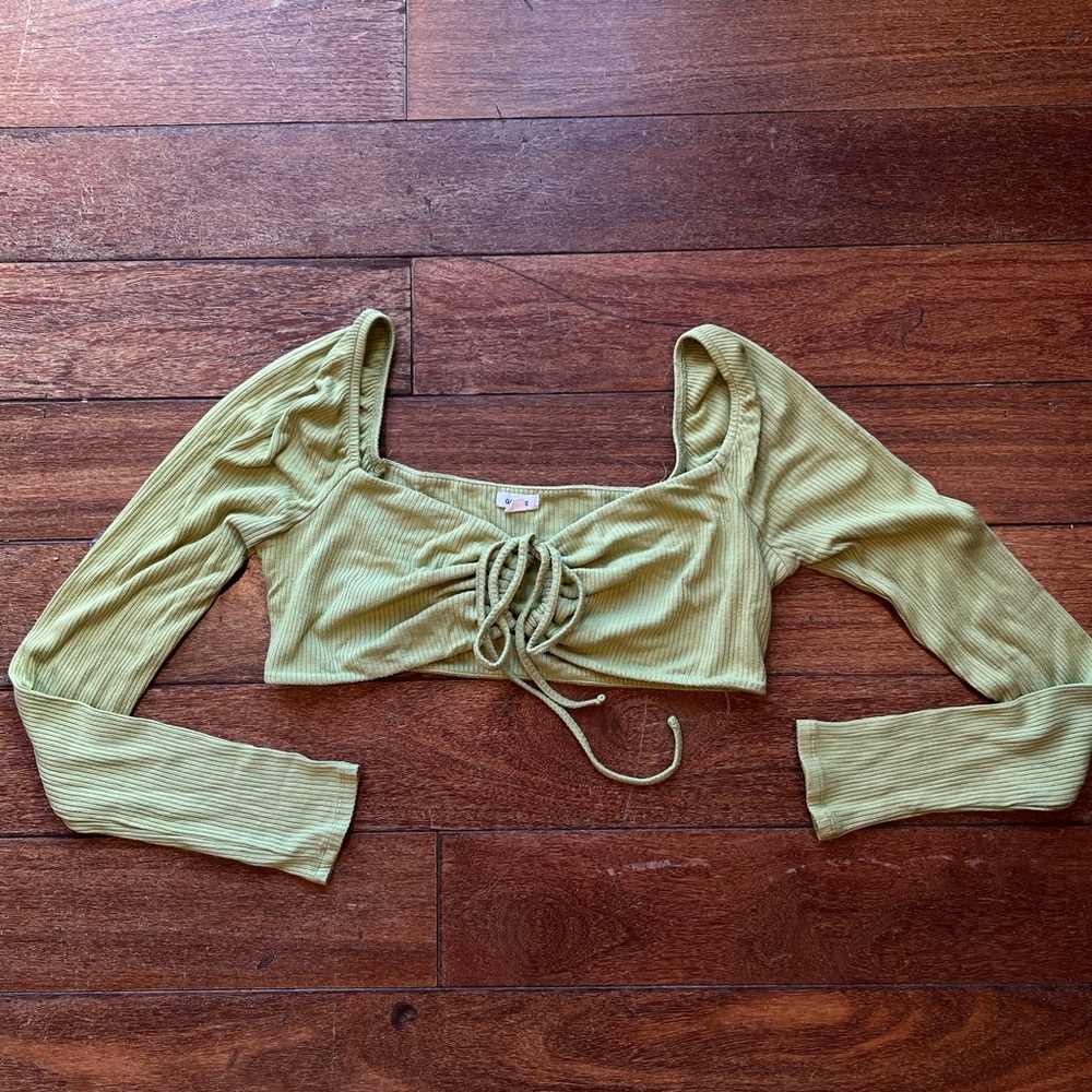 Super Cropped Garage Long Sleeve